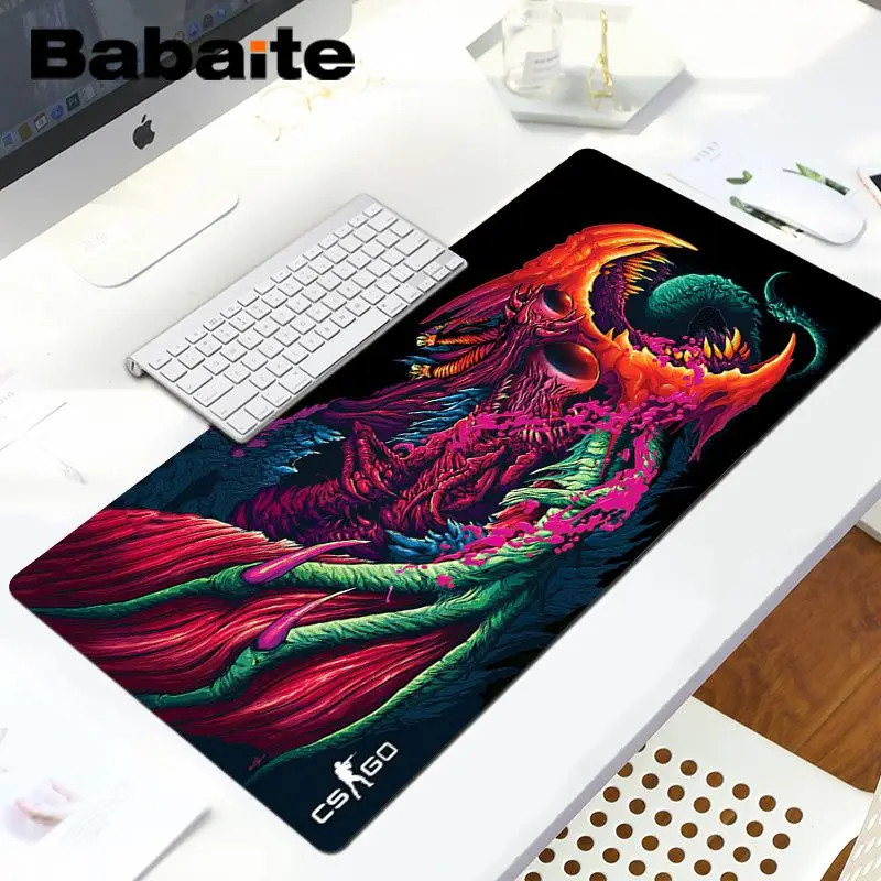 Игровой коврик для мыши большого размера, коврик Grande для CS GO Hyper Beast Gamer XL XXL, компьютерный коврик для мыши, игровой коврик для Csgo Muismat PC 900x400 мм