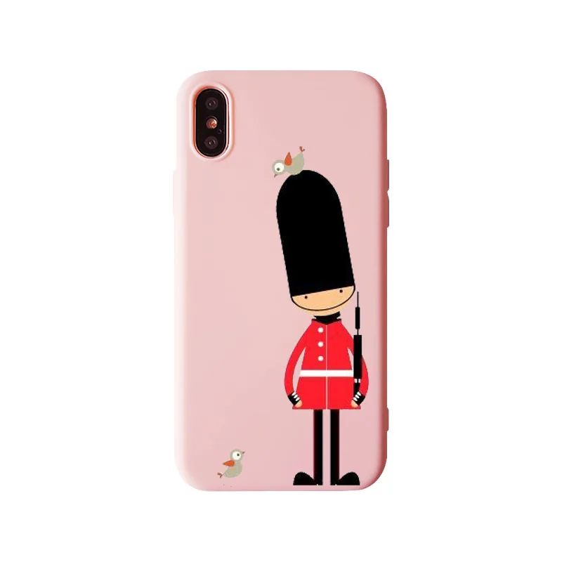 TPU Лондон автобус Англия телефон Биг Бен Модный мягкий чехол для iPhone 11 11Pro 8 7 6S Plus X XS MAX 5 5S SE XR 10 Чехол - Цвет: TPU