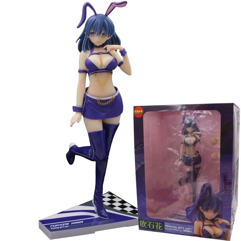Alphamax Skytube Comic Aun Fukiishi Hnan Misaki Kurehito Racing Girl Мягкая грудь сексуальная экшн кукла Аниме