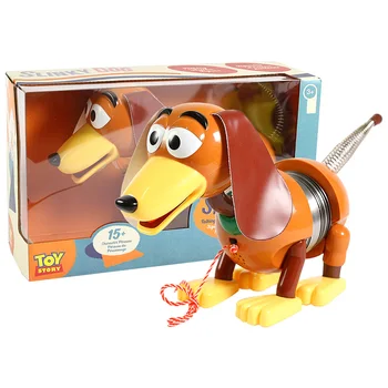 

Toy Story 4 Speaking Stretch Slinky Dog Sheepherder Figures Metal Model Doll Limited Collection Toys Gifts