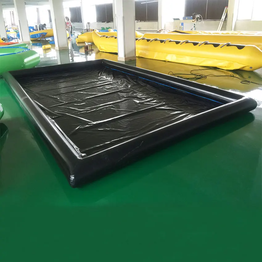 WaterReclamationSystemInflatableCarWashMatWaterContainmentMat