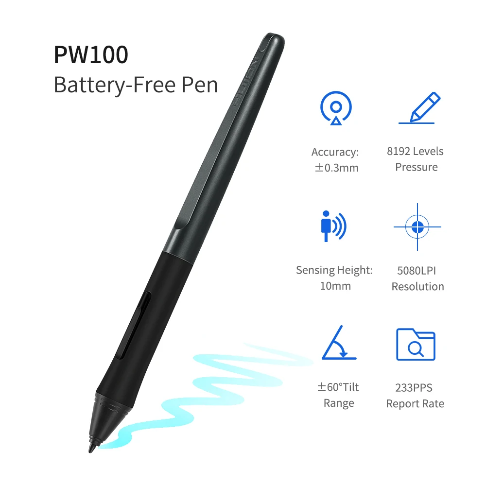 Huion H610 Pro V2 10x6 25 дюймов графический планшет с 8 Экспресс клавишами 16 мягких клавиш