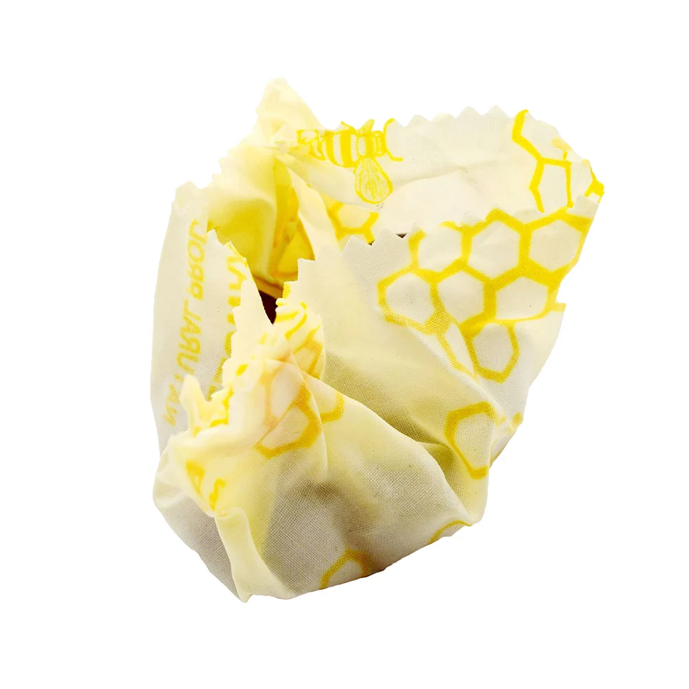3Pcs/Set Reusable Eco-Friendly Organicing Natural Beewax Food Storage Wrap Cloth