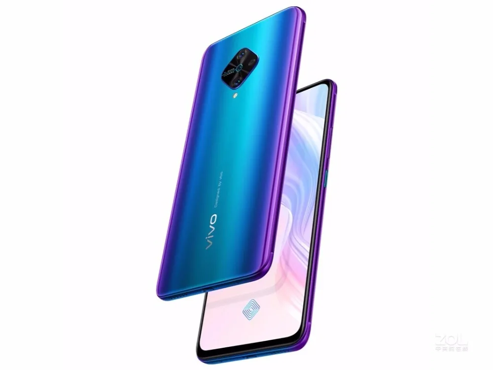 Vivo Y9S 4G LTE мобильный телефон Snapdragon 665 Android 9,0 6,3" 2340x1080 8 Гб ram 128 ГБ rom экран отпечаток пальца 5 камер