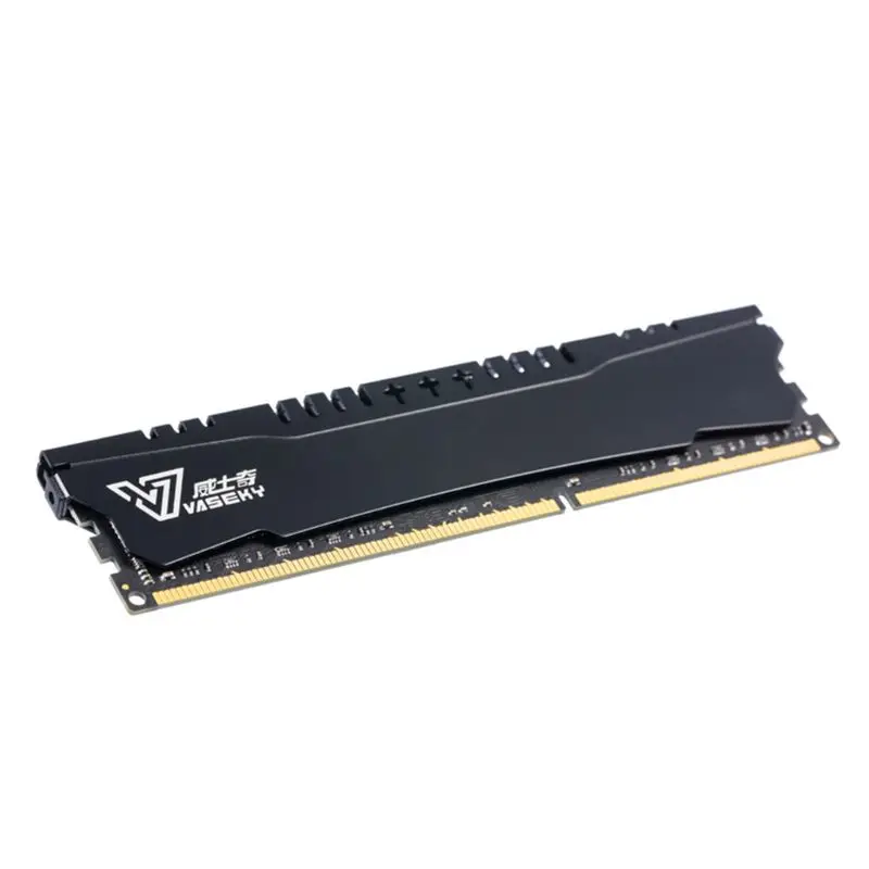 Black Durable 8G PC Memory RAM Module Computer Desktop Memory PC3 DDR3 1600MHz