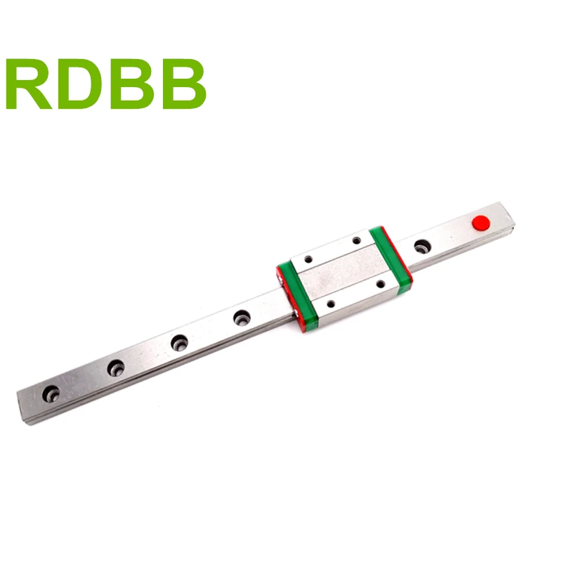 Миниатюрный линейный блок RDBB для 3D-принтера MGN12 MGN15 MGN9 MGN7 250 270 280 300 320 330 380 390 400 410 450