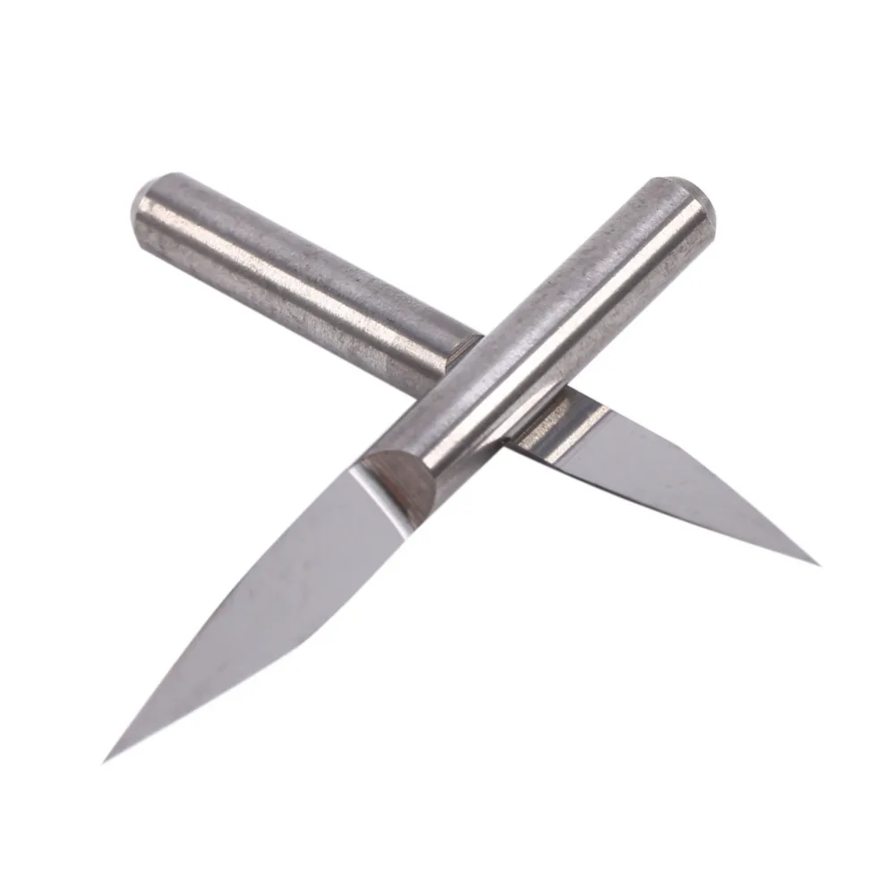 

10Pcs 10degree 3.175mm*0.1 1/8" Router Bit V shape Milling Cutters For Wood CNC Router Bits for Carbide PCB Engraving Router Bit
