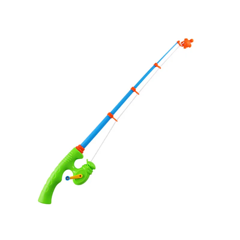 In Bulk Magnetic Fishing Rod Telescopic Thick Durable Children Magnetic Fishing Rod Square Toy Turtle Fishing Rod