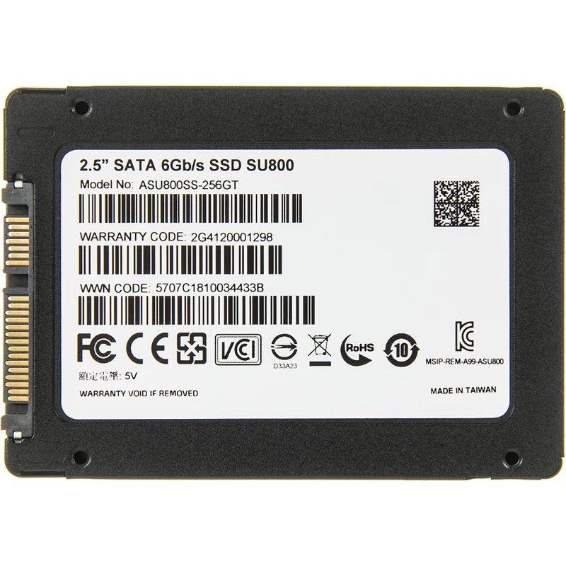 SSD накопитель A-DATA SU800 ASU800SS-256GT-C 256Гб