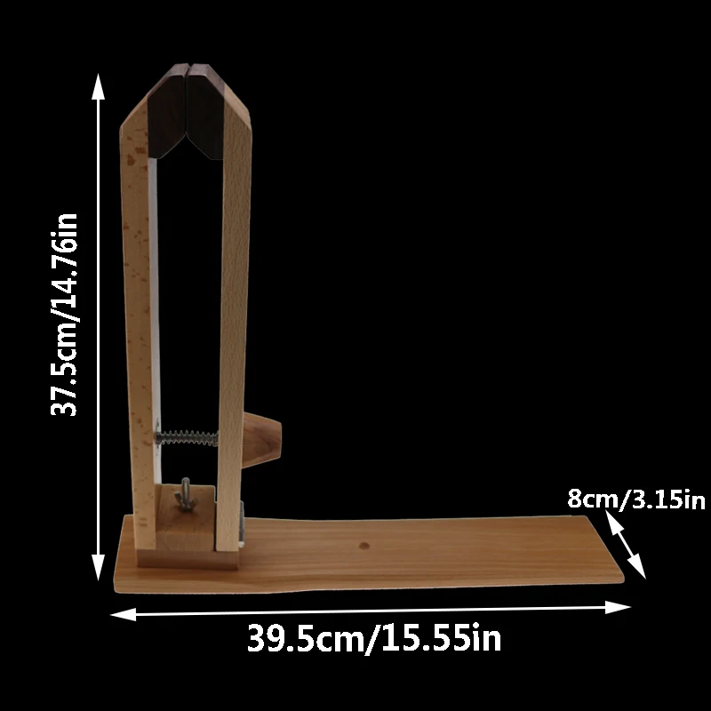 Elm кожа фиксированный зажим Деревянный инструмент шитье DIY швейный процесс