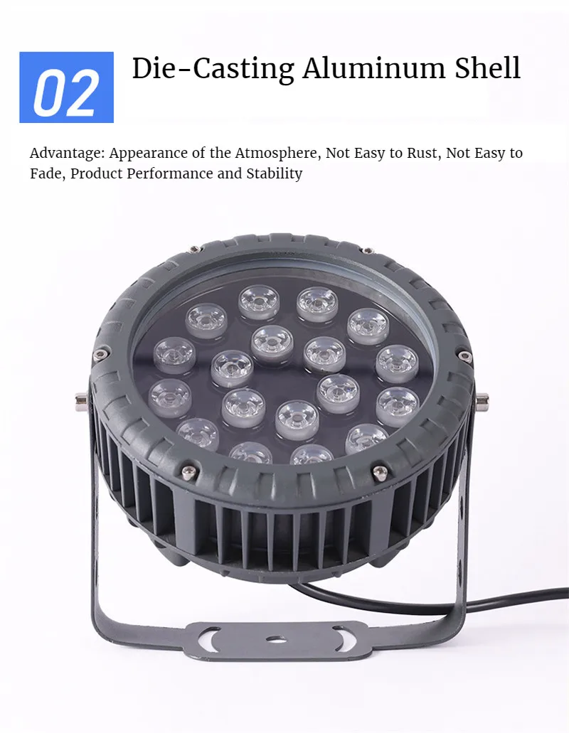 Led Shoot Tree Light Flood Light Garden Night Scene Lighting Round Landscape Tree Projection Lights 3w 5w 7w 9w 12w