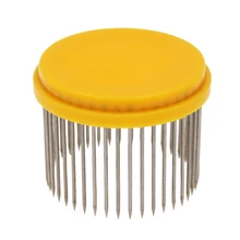 3 шт пчеловодная королева тип иглы пчелиная клетка из нержавеющей стали ловли Ловца оборудования-ABUX