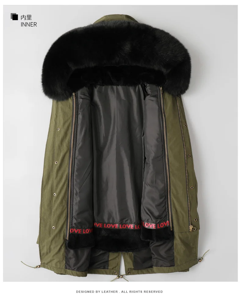 5XL мужские парки, зимняя куртка, длинные пальто с капюшоном, зимняя верхняя одежда, мужской воротник из натурального Лисьего меха, подкладка из меха норки, съемная ветровка