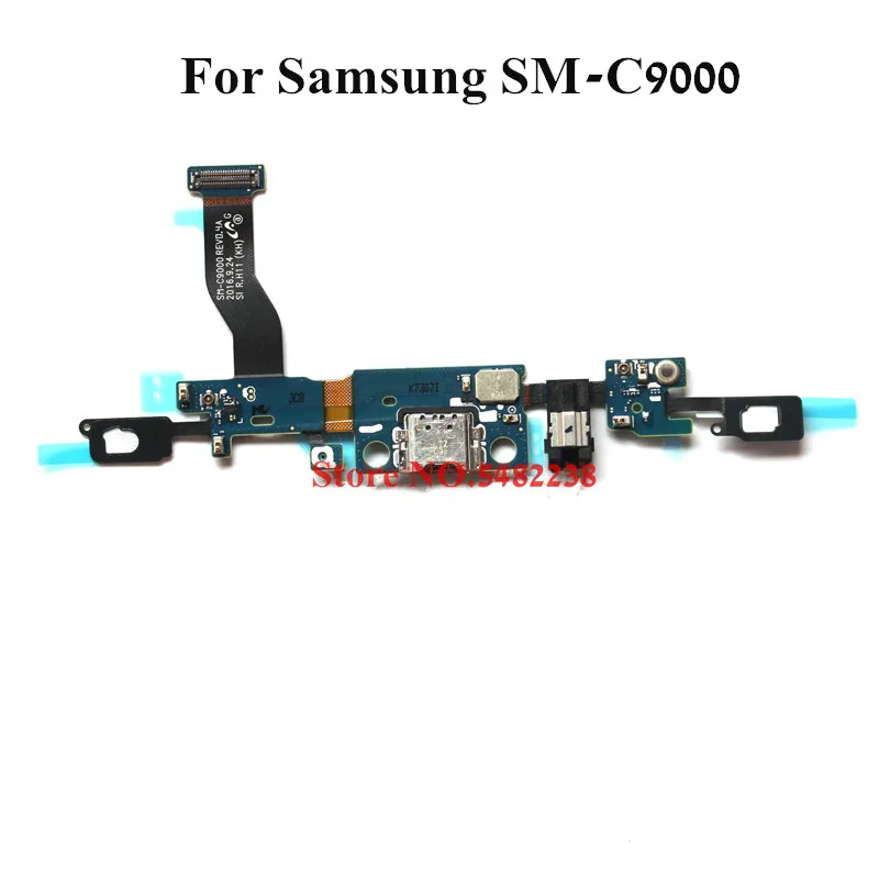 

Original USB Charging Dock Port Flex cable For Samsung C9 C9000 Charger plug board+Home Return Sensor Microphone Replacement