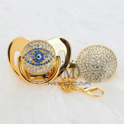 BLING много цветов сглаза соска и соска клипса уникальный дизайн для ребенка SGS сертификат Безопасный и уникальный AEYE-10 - Цвет: AEYE--8 0-6m