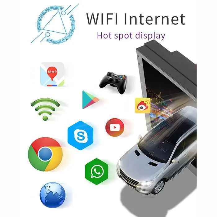 9218S 2 DIN в тире Android 8,1 головное устройство gps навигация Bluetooth USB FM радио Автомобильный руль обучающая функция
