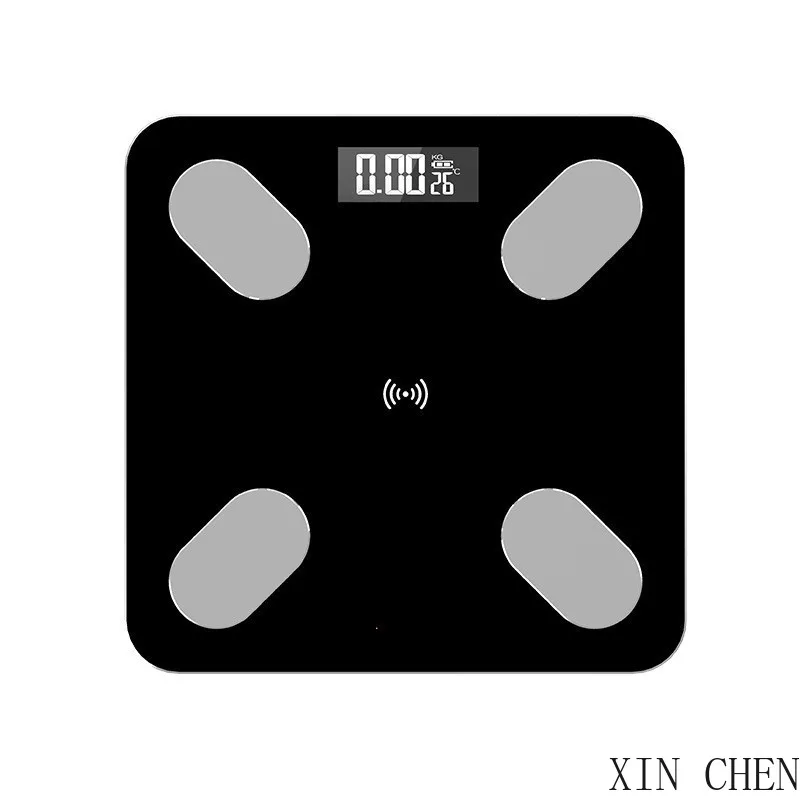 

Body Fat Scale Smart BMI Scale LED Digital Bathroom Wireless Weight Scale Balance bluetooth APP Android IOS weighing scale