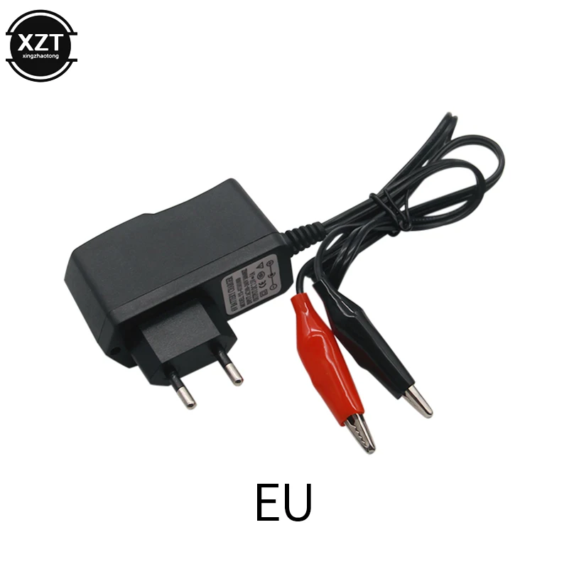 Universal Automatic 6V 1A 1000ma Battery Charger for Baby Buggy Children Toy Car Motorcycle Lead Acid Sealed Batteries EU/US