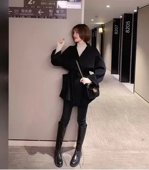 

An agent to issue 2019 Yang Mi's double faced woolen coat