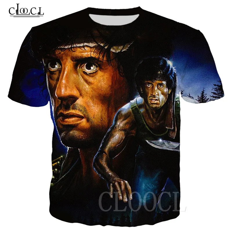 Rambo футболка для мужчин и женщин, футболки с 3D принтом последней крови, крутые футболки с коротким рукавом, толстовка, Повседневная Уличная одежда в стиле хип-хоп, пуловеры, Топ