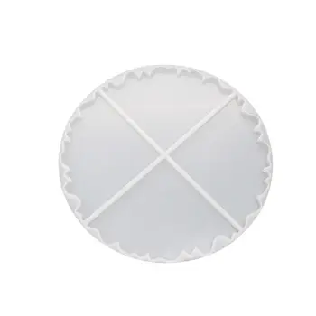

Irregular Wave Round Coaster Silicone Resin Mold Epoxy Resin Jewelry Making