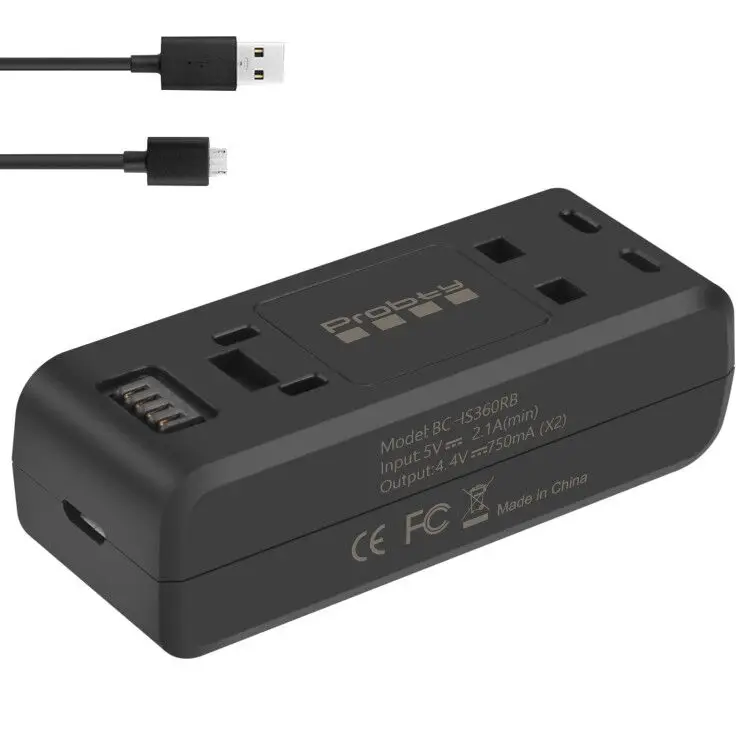 para Insta360 One Bateria Carregador Rápido r 1300mah ou - Image 5