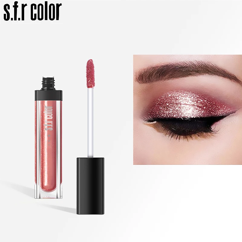 

Glitter Liquid Eyeshadow Gel Highlighter Makeup Diamond Eye Shadow Metallic Sparkling Cream Powder Festival Face Body Hair Paint