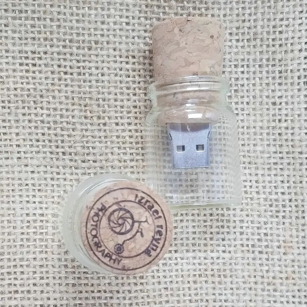 Последняя Мода курьерские Бутылка usb 2 0 memory stick стеклянную бутылку дрейф Корк