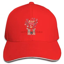 Племенной Мопс унисекс промывают саржевая бейсболка Регулируемая остроконечная шляпа сэндвич