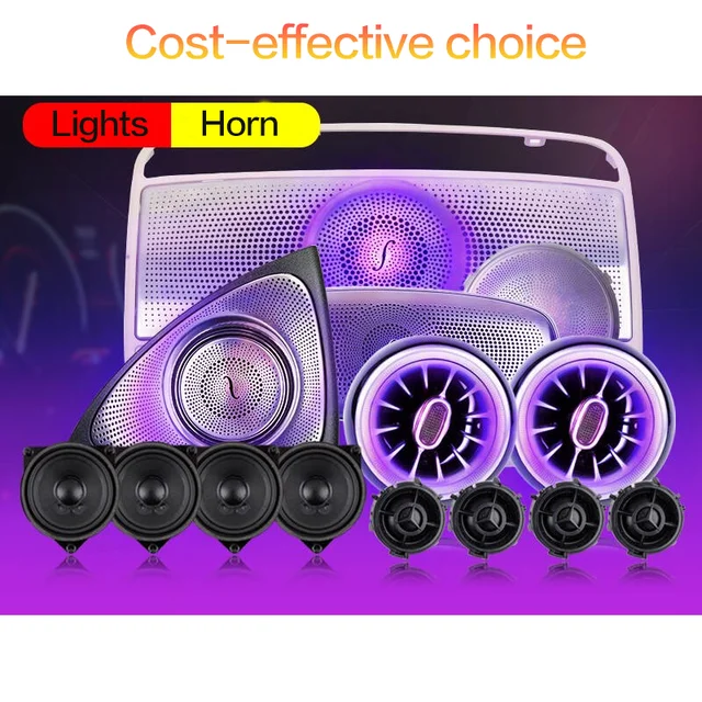 3D Speaker For Mercedes benz C class 
