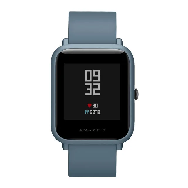 Blue AMAZFIT BIP LITE глобальная версия Xiaomi Huami Смарт-часы 45 дней Срок службы батареи профессиональный водонепроницаемый Пульс Новое поступление - Цвет: Blue