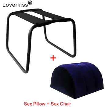 Inflatable Sex Aid Pillow Bounce Weightless Love Sex Chair Bdsm Bondage Sex Furniture for Couples Woman G-Spot Orgasm Cushion