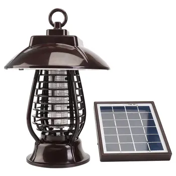 

Zonne-energie Solar Energy Yard Vegetable Field Lawn Mosquito Repellent Lamp Fly bug Insert Killer Hanging Type Floor Light