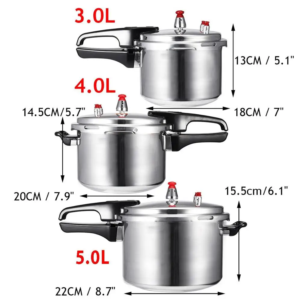 Скороварка 3L/4L/6.3L кухонная газовая плита из алюминиевого сплава