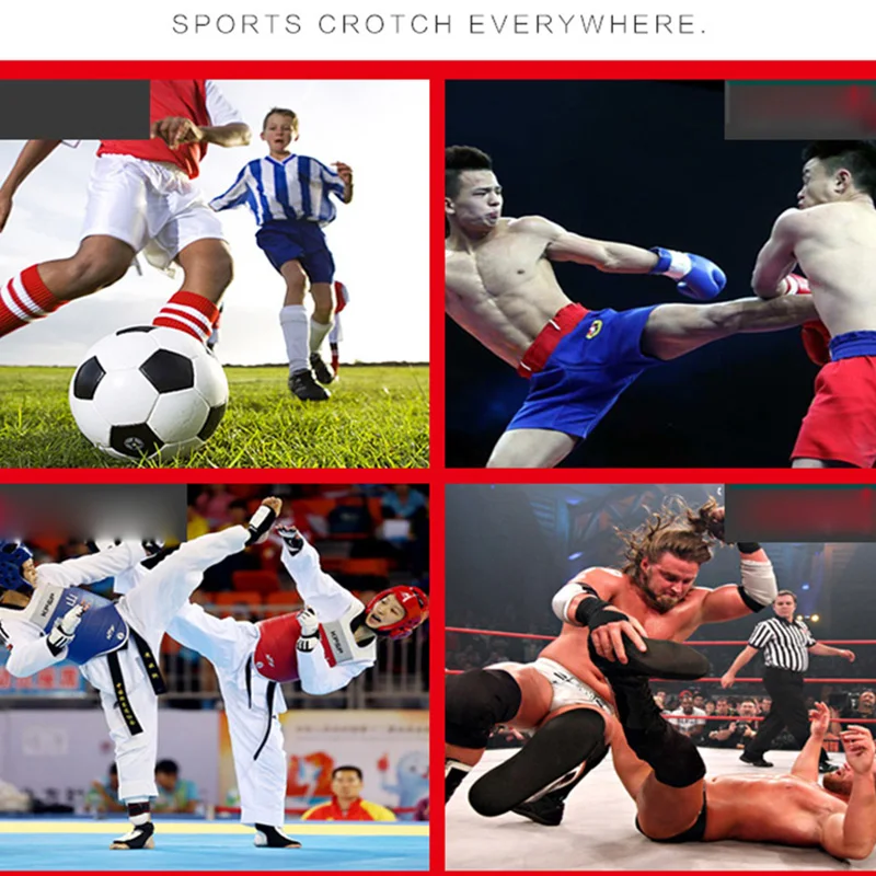 Мужской Красный ММА шаговый протектор TKD каратэ Groin защита для мужчин и женщин