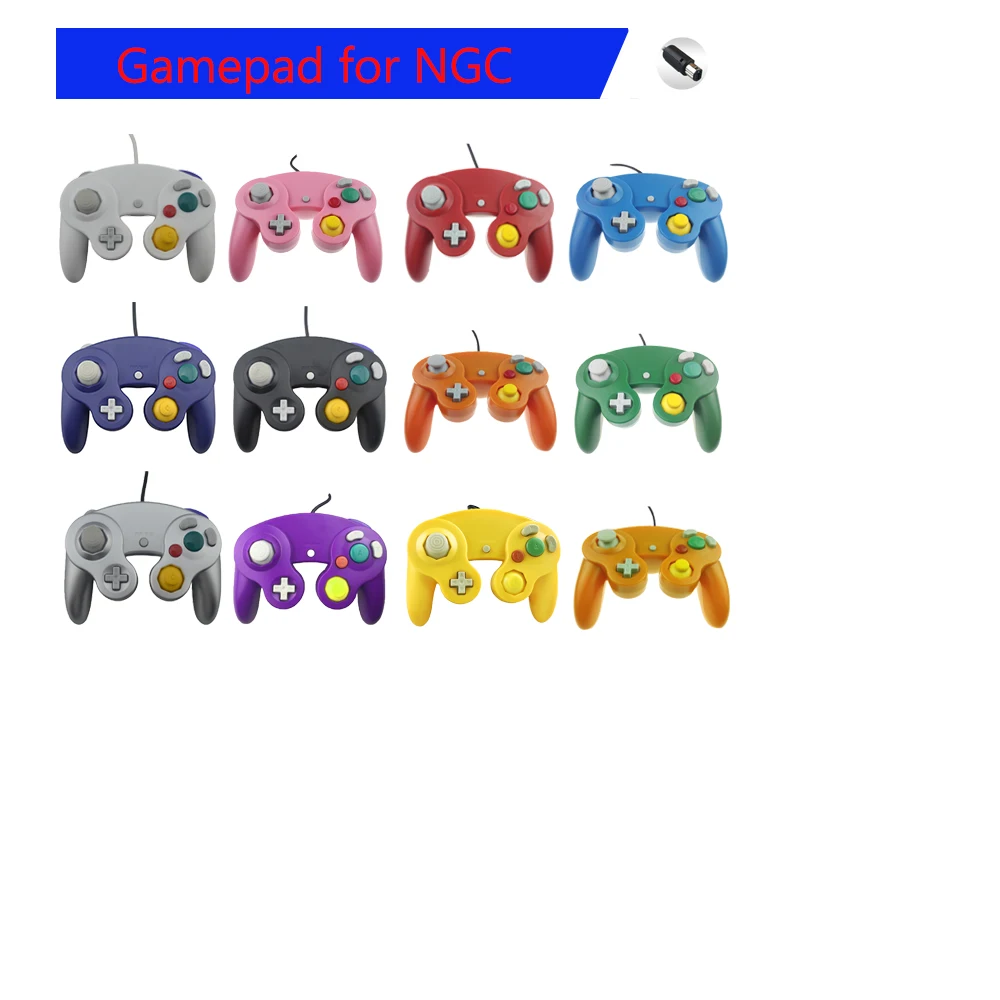 

Classic Wired Controller Joypad Joystick Gamepad single Point For N-G-C For Gamecube PC Controller Vibration Gameing