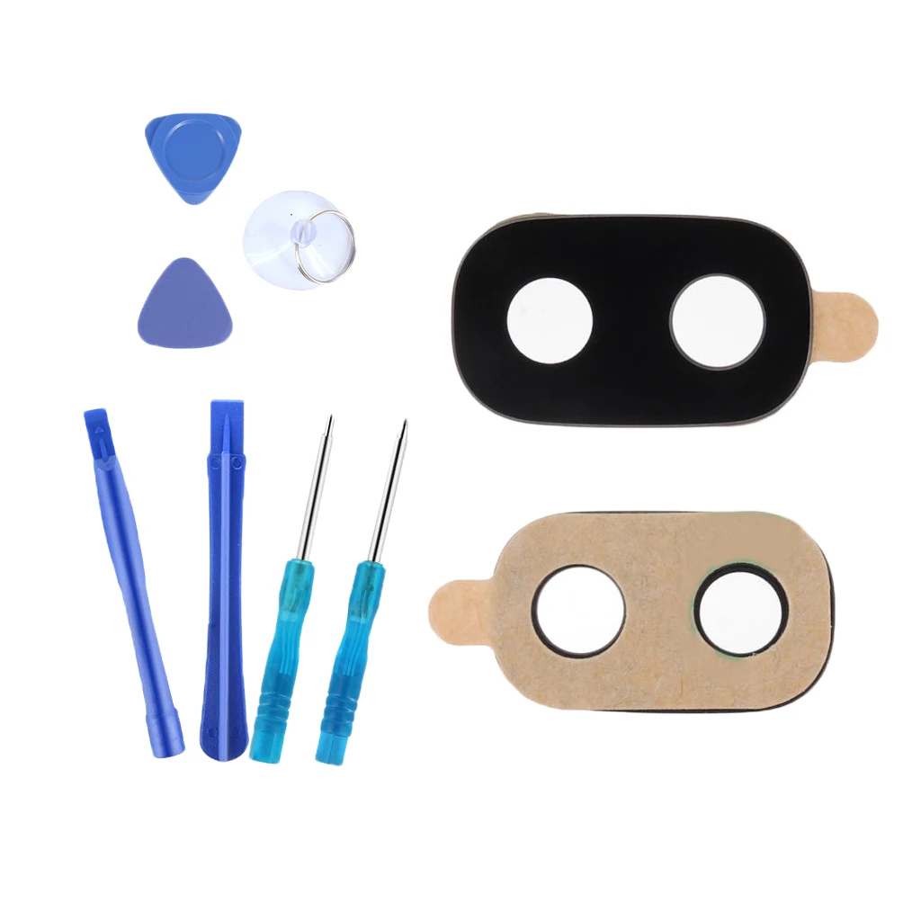 

Rear Cameras Glass Lens Cover Replacement Compatible for Samsung J5 2017 SM-J530 with Adhesive and Tools