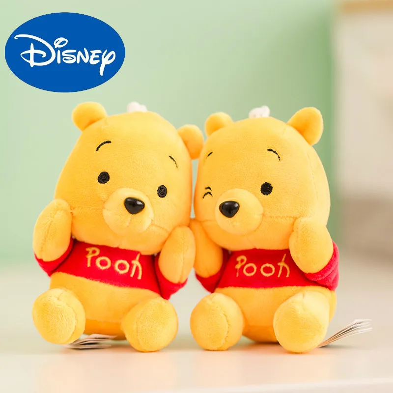 

Disney Doll Stuffed Toys Plush Animals Soft Baby Boy Kids Toys For Children Girls Boys Mini Winnie The Pooh Pendant Keychai