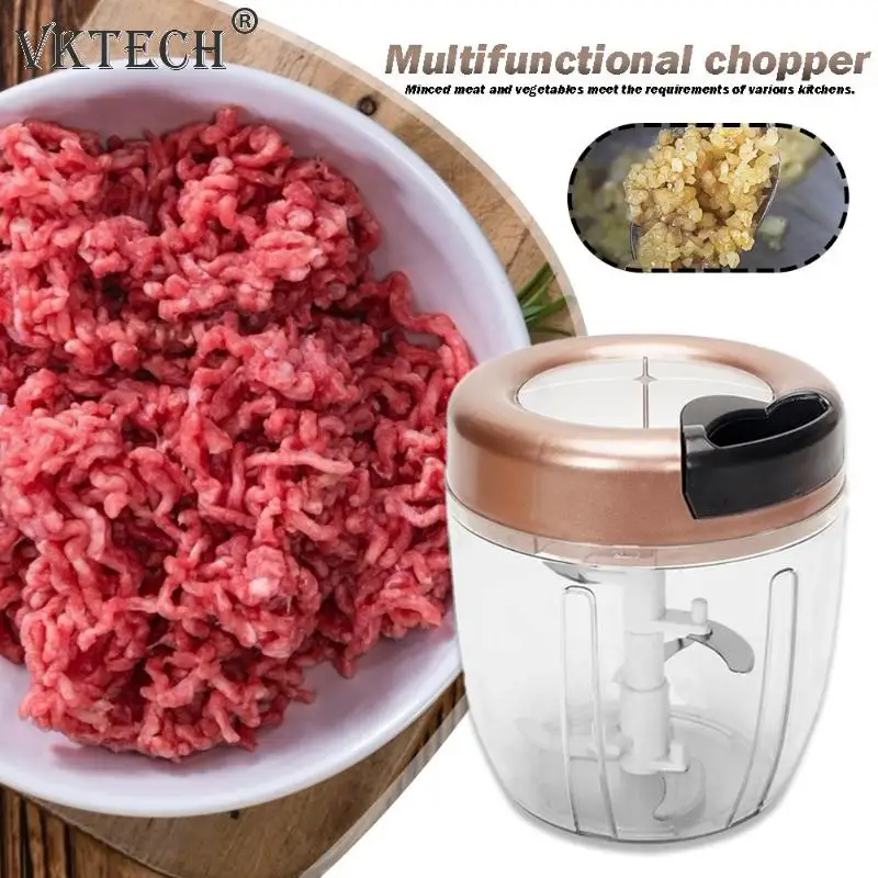 Ручной измельчитель для фруктов овощей мясорубка гаек лука Многофункциональный