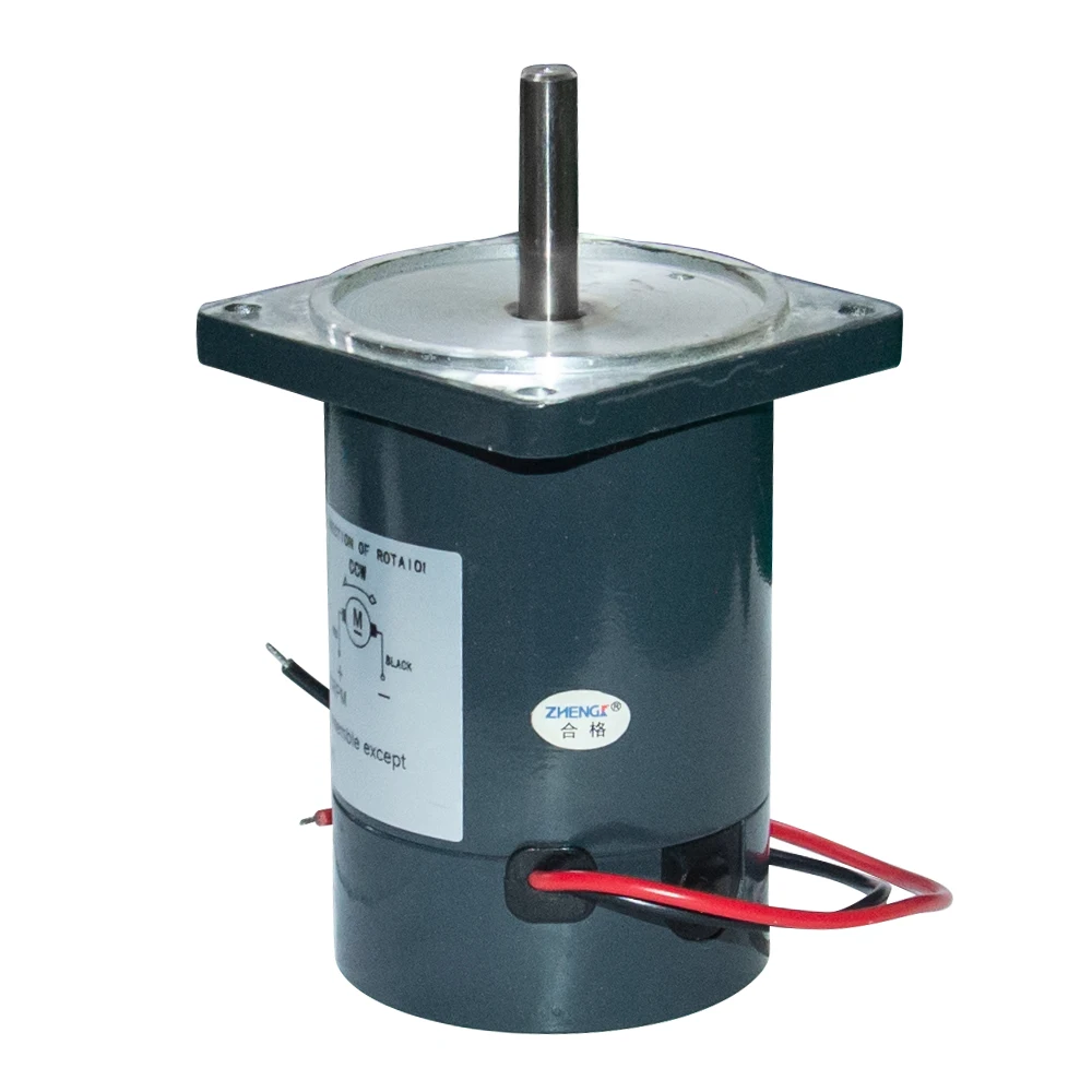 DC Permanenr магнитом, работающий от постоянного тока 12V 24V Диаметр 60 мм высокое Скорость 2000/3000/4000/5000 об/мин очень немой Высокое качество электродвигатель кисти