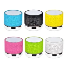 Bluetooth беспроводной динамик, красочный светильник, небольшой звук, мини сабвуфер, динамик, аудио музыкальный плеер, поддержка TF карты, u-диск, AUX