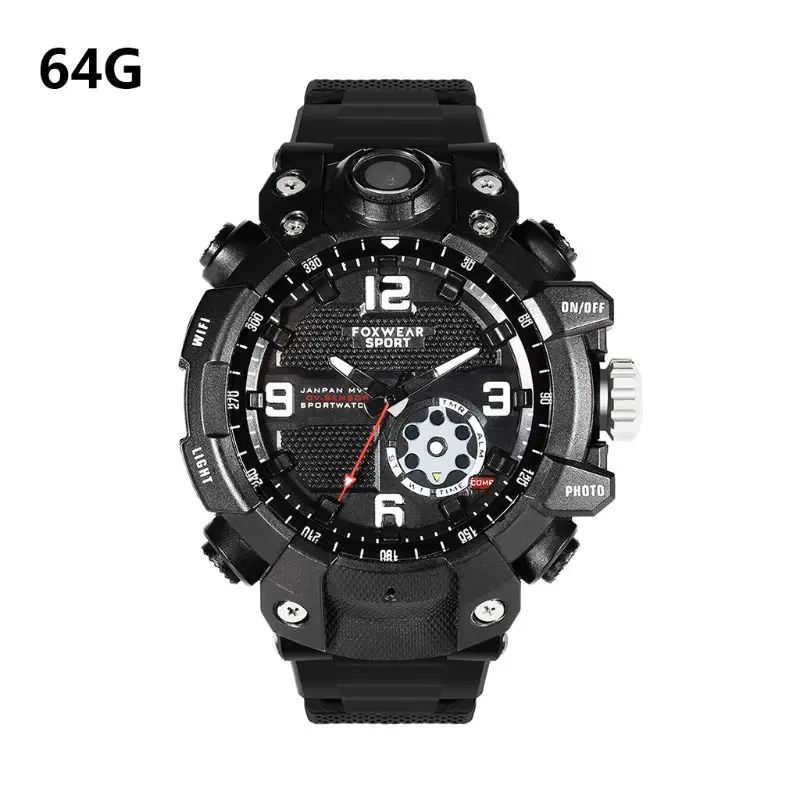

IP67 Waterproof New FOX10 Mini Sport Camera Watch USB Recorder HD Camcorder LED Light Mini Sport Camera Watch