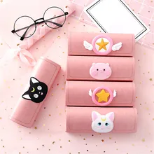 1 шт. креативная рамка с изображением мультфильмов очки Чехол розовый милый студенческий Близорукость очки коробка портативный футляр для солнцезащитных очков