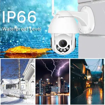 

Mini Network Ball Machine Outdoor Waterproof Wireless Ptz Network Camera Waterproof And Dustproof Camera