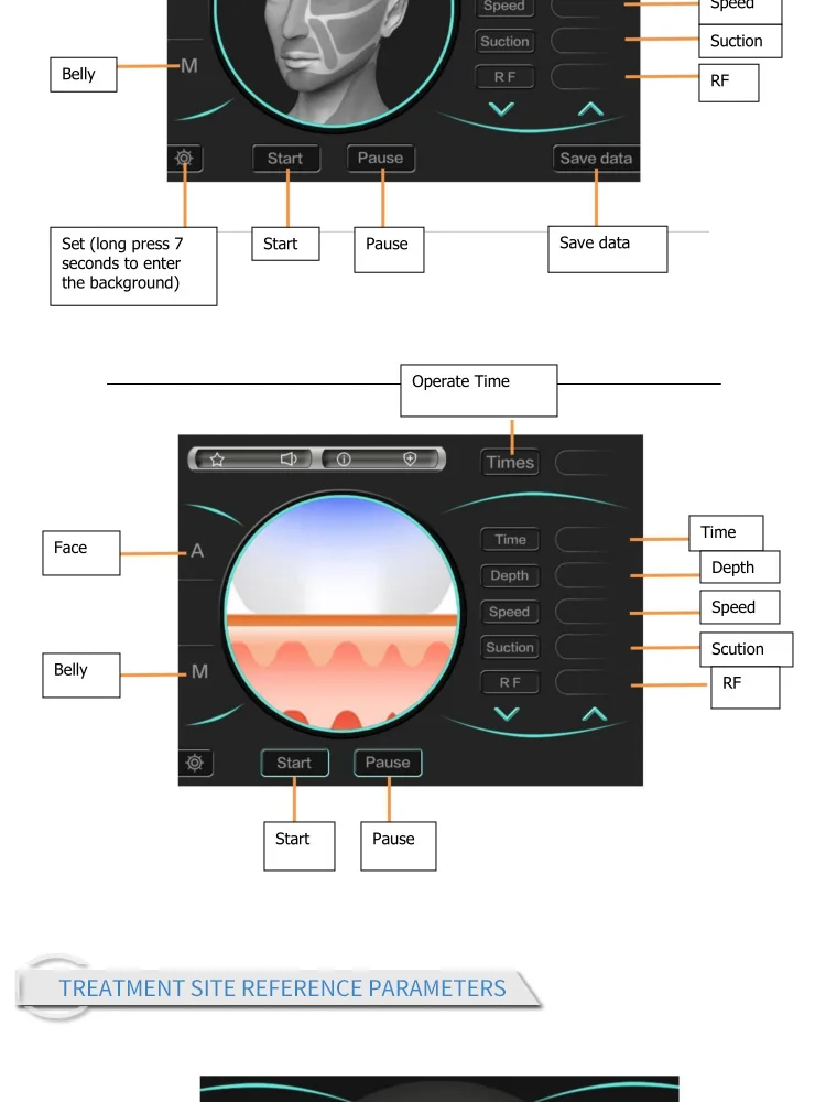 latest RF portable fractional RF / micro-needle fractional RF machine repair scar repair stretch marks beauty salon