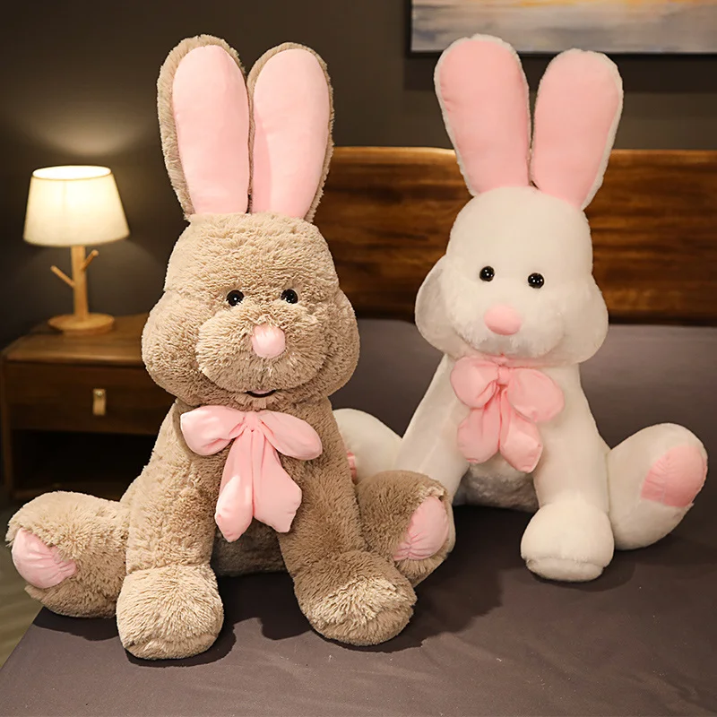 Giant Lovely Rabbit Plush Toy Soft Cartoon Animal Big Ear Bunny