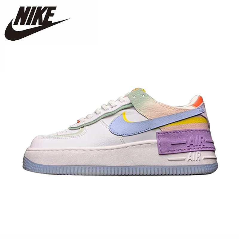 Кроссовки Nike Air Force 1 Shadow для женщин оригинальные кроссовки скейтбординга уличные