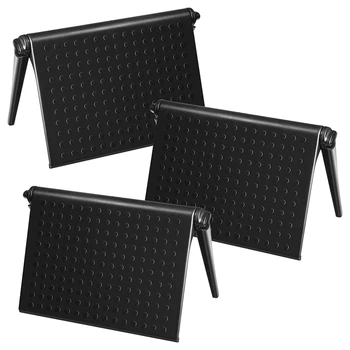 

3 Pieces Sn Top Shelf Monitor Top Shelf Adjustable Sn Shelf TV Top Storage Bracket for Streaming , Home Decor