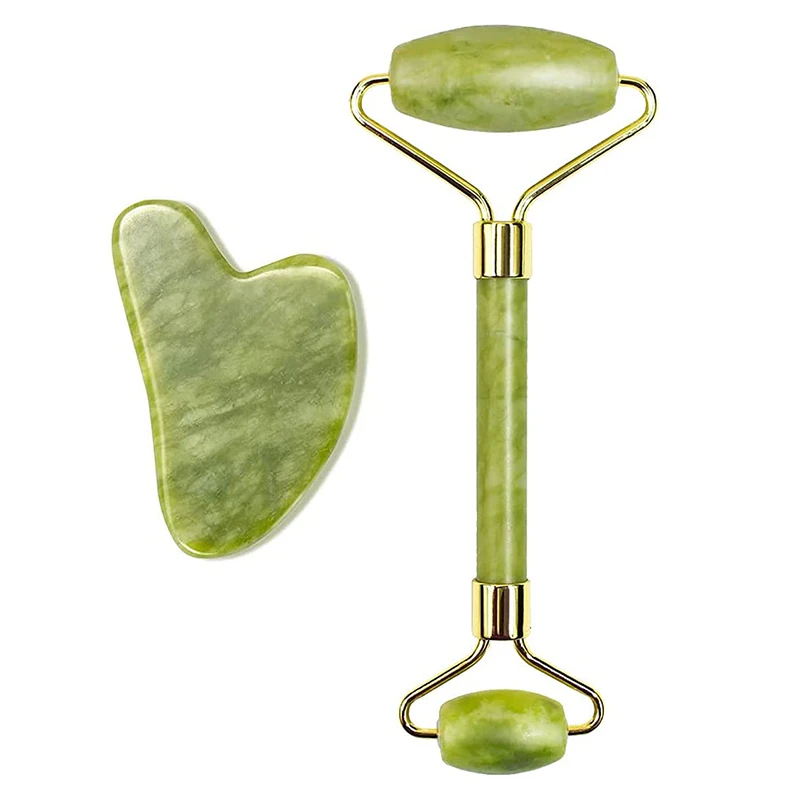 Natural Face Massager For Guasha Scraper Jade Roller Massage Gua sha Microniddle |