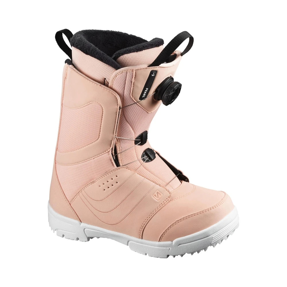 SALOMON botas para Snowboard, SALOMON, nieve Botas de perlas, BOA Tropical, P/Tropical|Botas de esquiar y de surf sobre nieve| - AliExpress